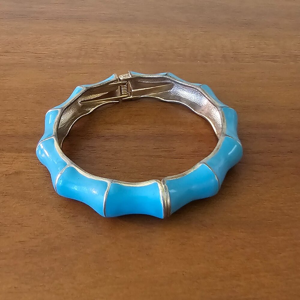 Turquoise & Gold Bracelet